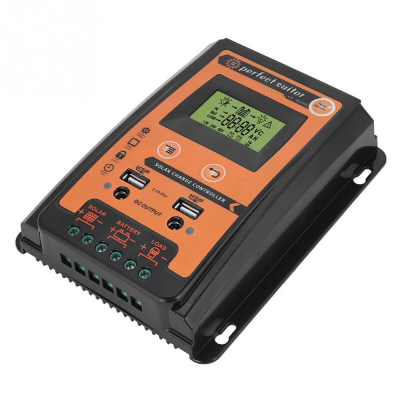 Charge controller 12V 24V 30A 50A 70A Solar Charge... – Grandado