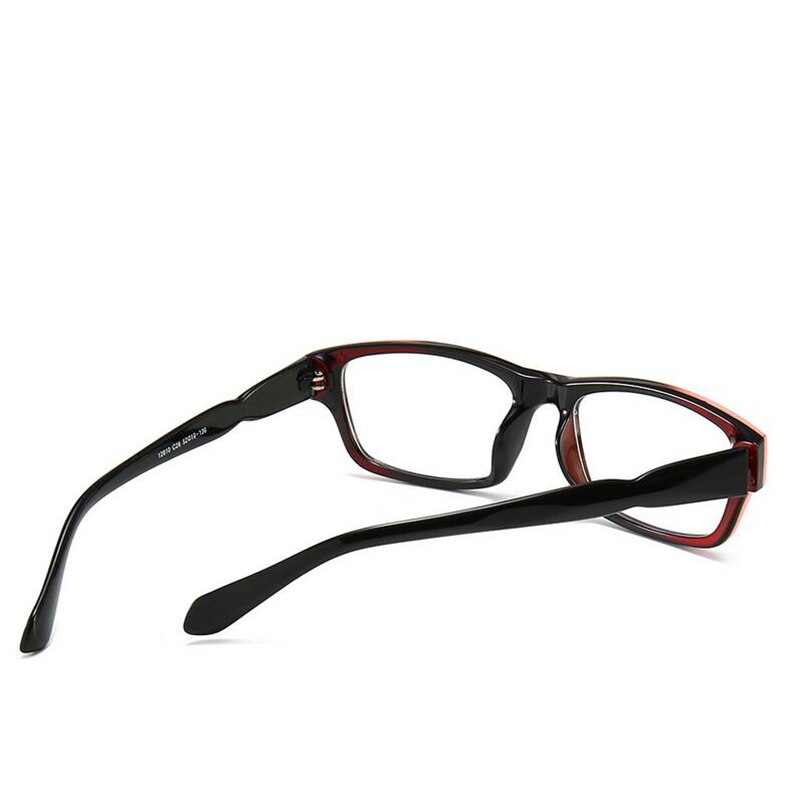 Mattsvart fyrkantig närsynthet glasögon kvinnor retro student närsynt glasögon manlig optik glasögon  -1.0 -1.5 to -4.0