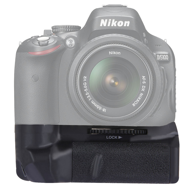 Verticale Camera Battery Grip Voor Nikon D5300 D5200 Digitale Slr Camera Fcc Camera Handvat Voor Nikon Met 1/4 Inch Schroef gat