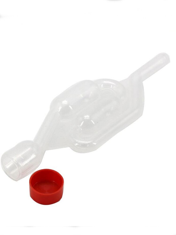 Fermentador de válvula de retención de fermentación de cerveza AirLock para vino de una vía 3 uds