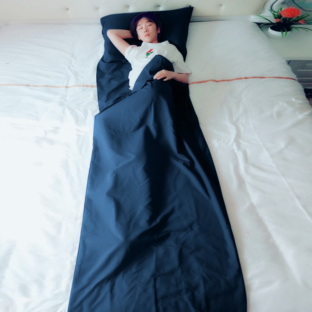 Portable Lightweight Sleeping Bag Travel Outdoor Travel Camping Hiking Sleeping Bag Liner Lazy Bag
