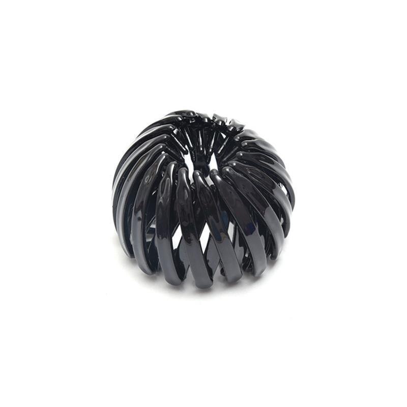 AMORCOME moda kobiety włosy kok pazur dziewczyny klamra do włosów Grab Barrettes Solid Color spinka do włosów ogon klamra włosy w koński ogon akcesoria: A-7