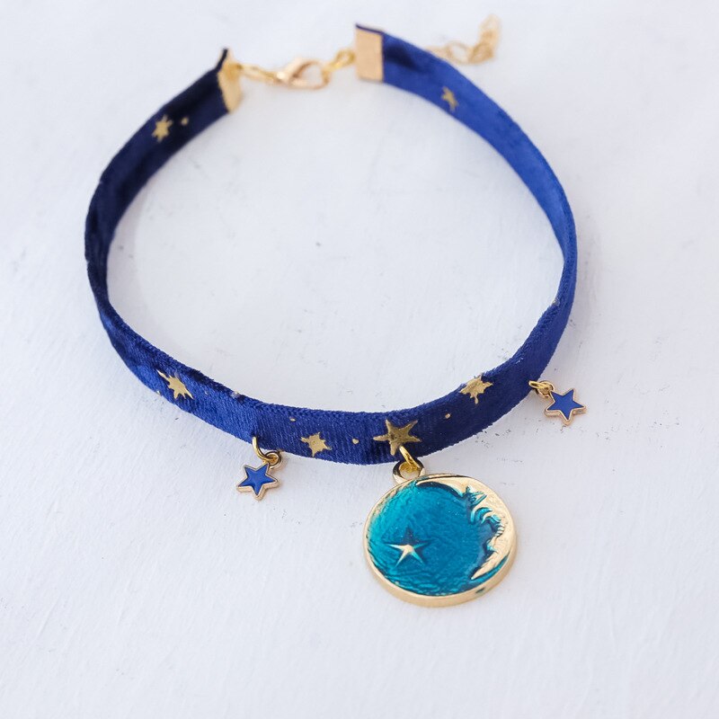 Collier ajustable en velours pour chat, tailles S M L, bronze, étoile, arête de poisson, flocon de neige, élan, chauve-souris, Chic, accessoires pour animaux de compagnie, à la , pour chiot, chaton: Star / S