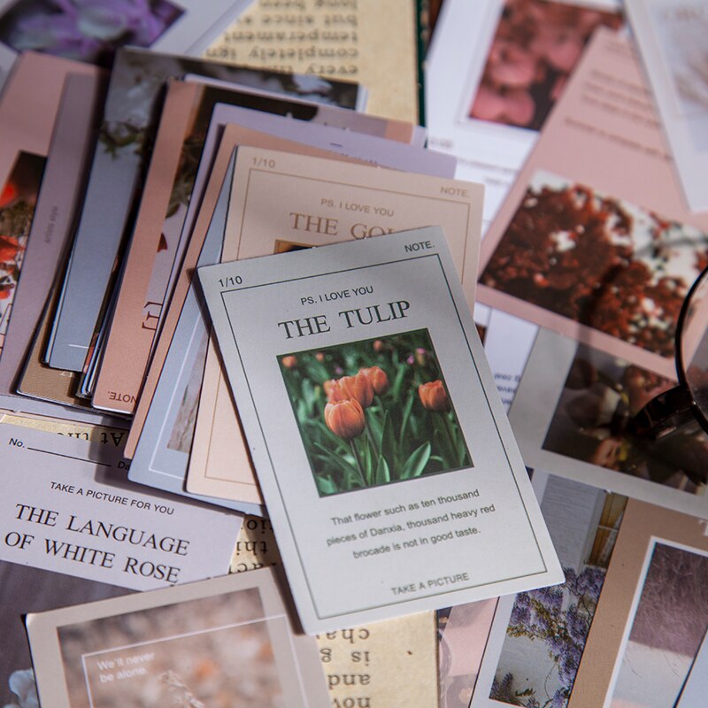 20pcs Diary Stickers aesthetic Decorative Scrapbooking material handmade korea DIY collage material Stationery Sticker