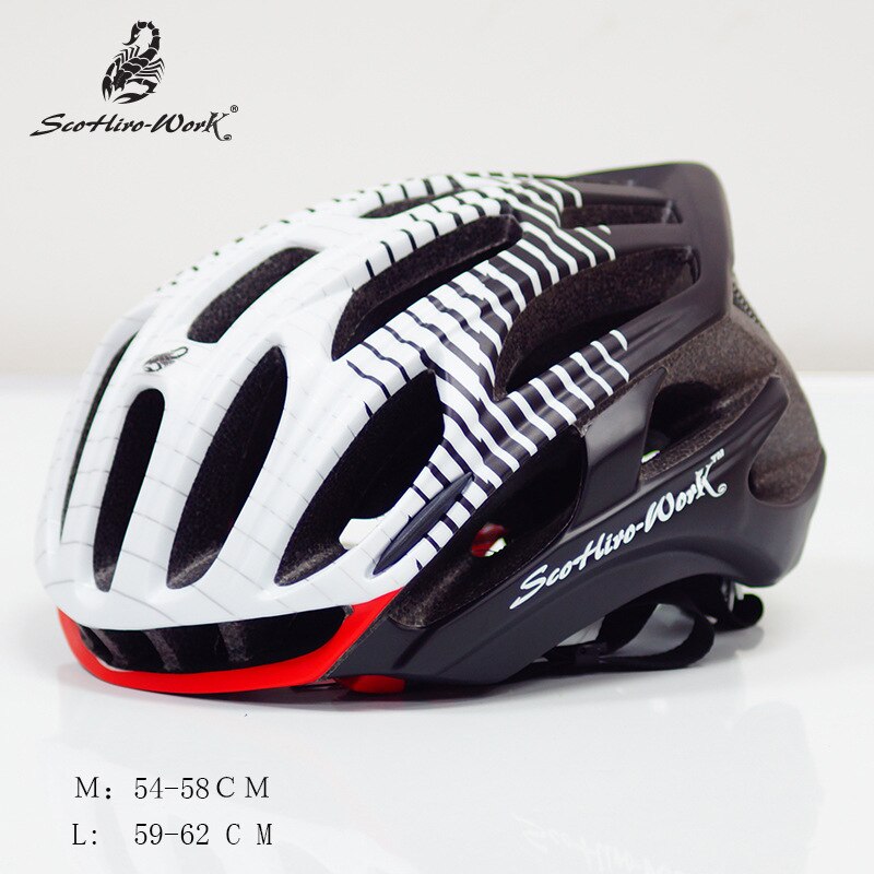 Casque vélo,Casque de cyclisme ultraléger avec lunettes, pour vtt