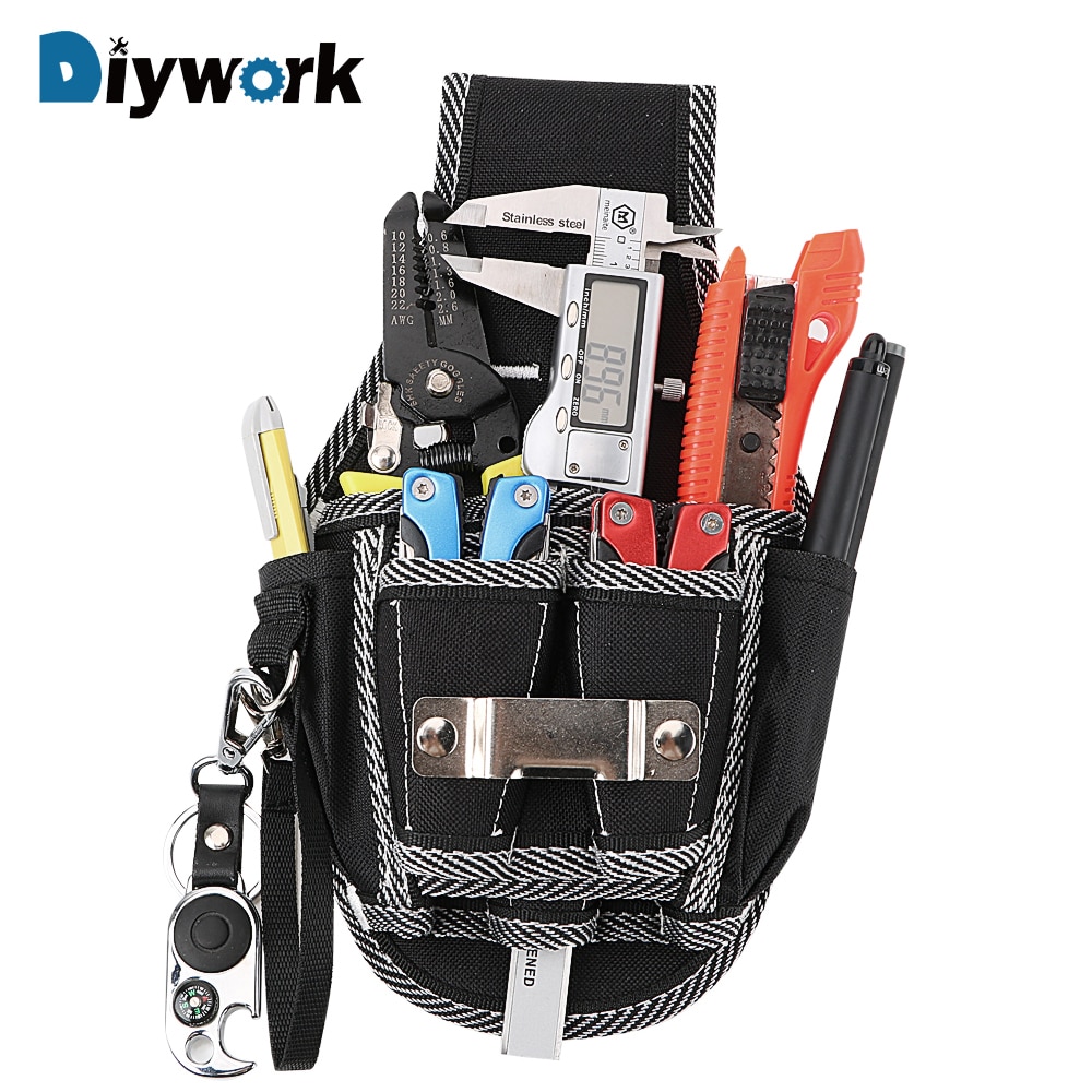 DIYWORK Taille Pocket Tool Riem Pouch Tas Boor Hamer Opslag Boor Schroevendraaier Utility Kit Houder Carpenter Tool Bag