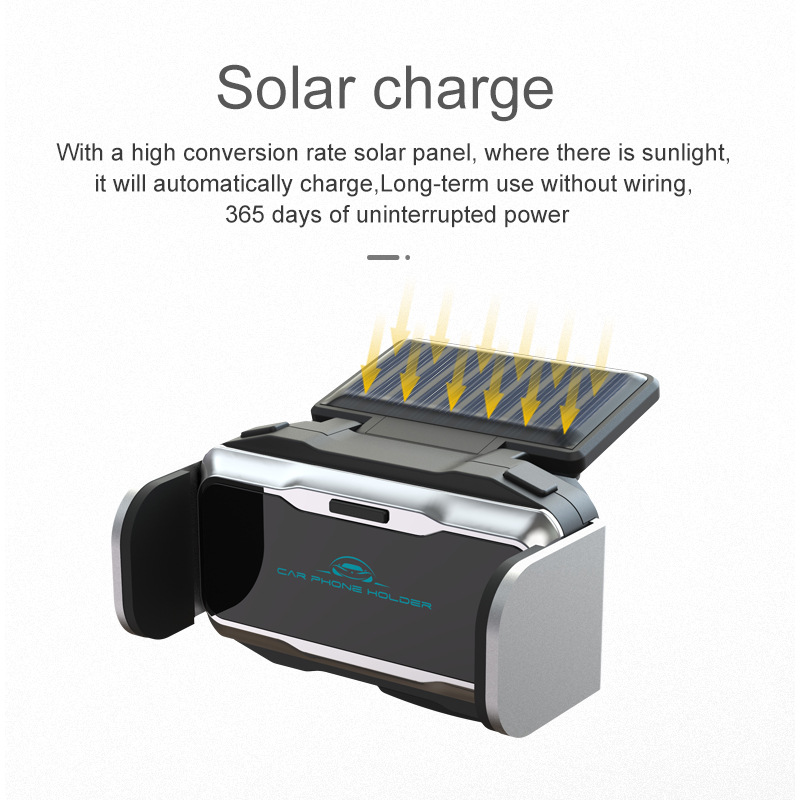 Carliving-H40 telefoonhouder op zonne-energie, H40