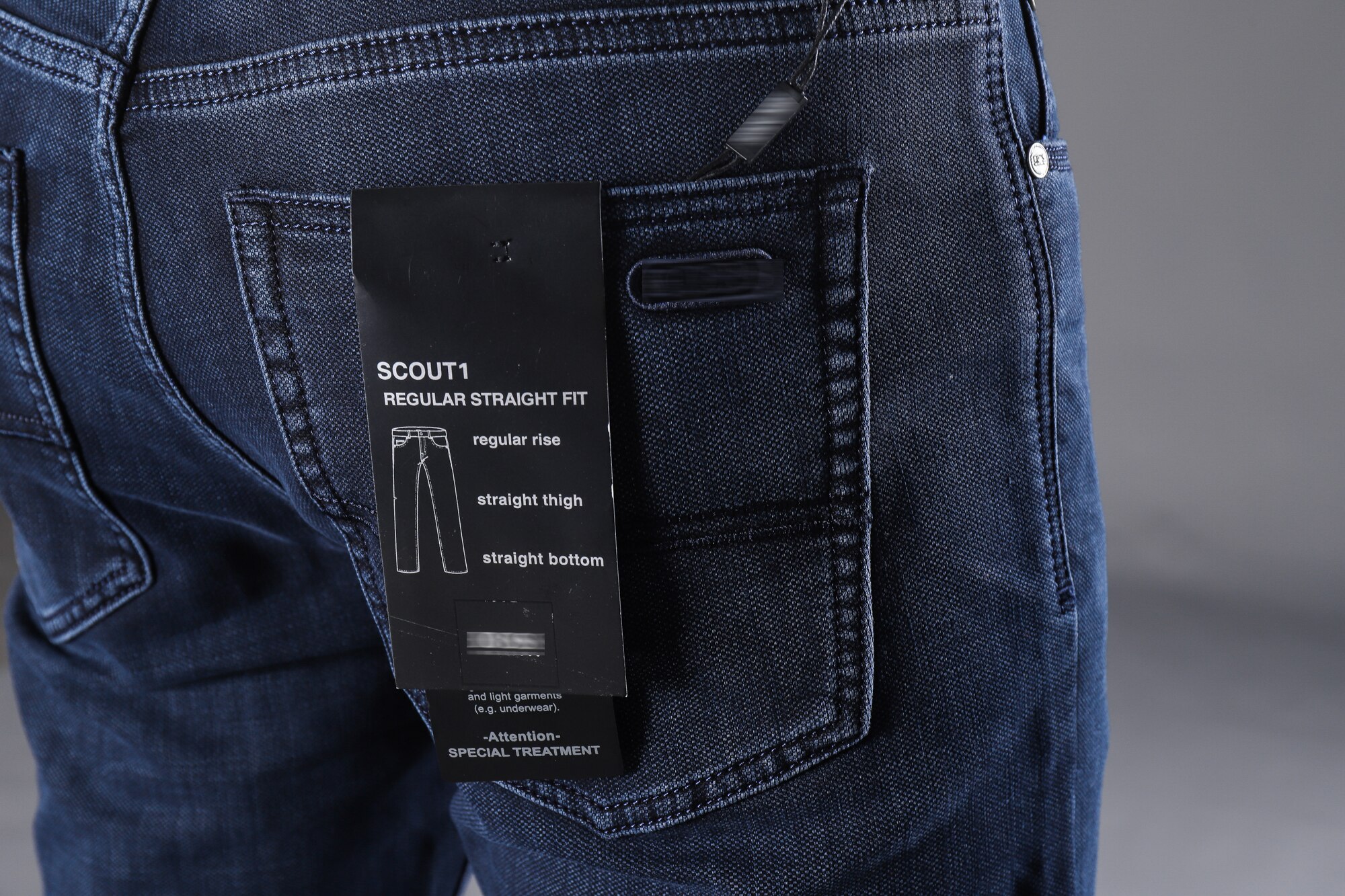Lente Herfst Mannen Smart Jeans Business Straight Regular Blauw Stretch Denim Broek Klassieke Mannen Plus Size 29-42