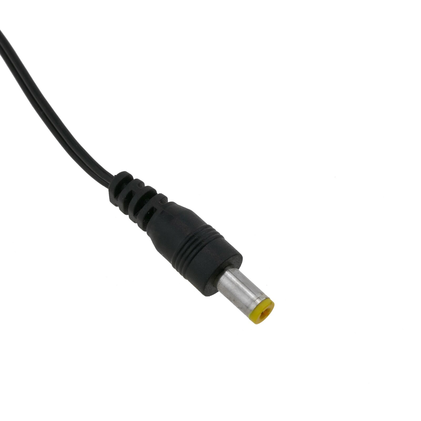 Bematik-Netsnoer Dc Jack 5.5X2.1 Mm 26AWG Geel Mannelijk Naar Terminal 30 Cm