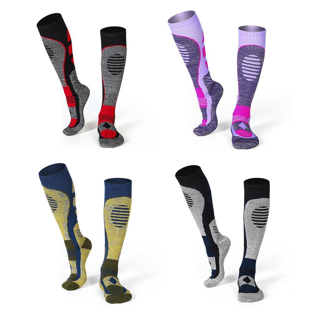 Unisex Sports Socks Winter Warm Thermal Ski Socks For Outdoor Soft Cycling Socks Snowboard Hiking Climbing Camping Sports K0P9