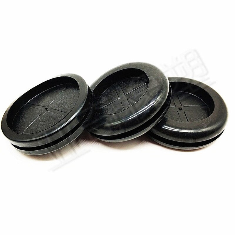 10pcs 12-100mm Circlip Rubber Wire Grommet Gasket Electric Box Inlet Outlet Seal Ring Dust Plug Cover Cable Holder Protector