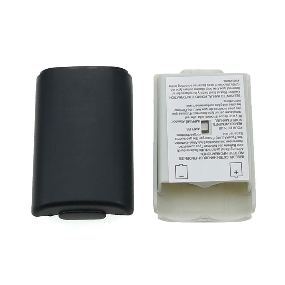 Jcd Zwart/Whit/Roze/Blauw/Rood Batterij Cover Shell Case Kit Voor De Xbox 360 Remote Draadloze controller Joystick Gamepad Joypad