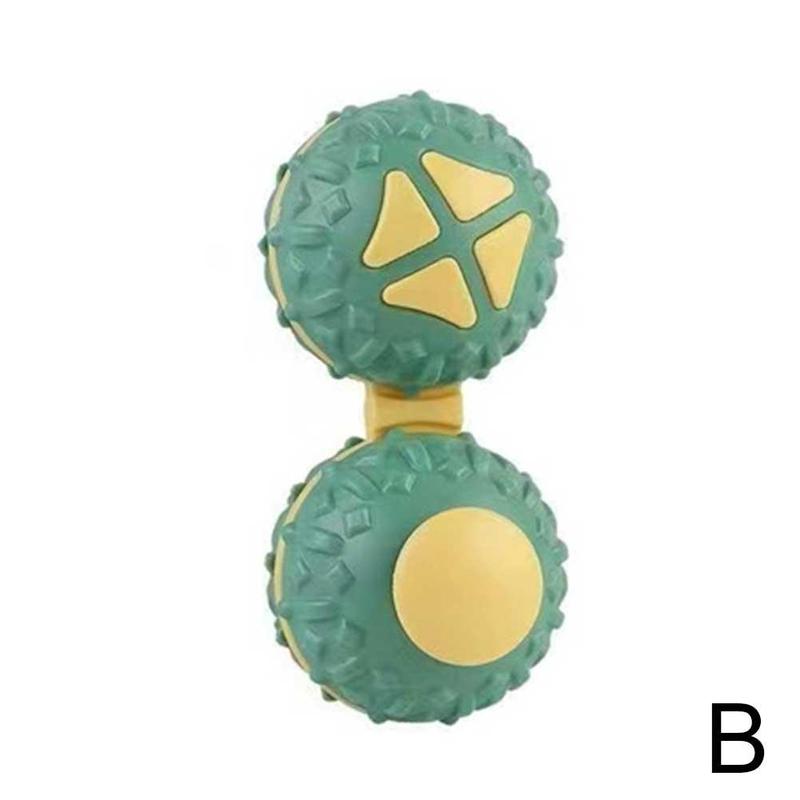 Dekompression Massage Ball mit ASMR Klang 2 in 1 Verbunden Fingerspitze Kreisel Massage Ball Hand Spinner Zappeln Multi-funktion spielzeug: Grün