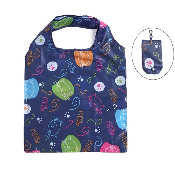 10pieces Foldable Shopping Bags Handheld Eco Friendly Storage Bags Reusable Supermarket Shopping Bags Travel Home Furnishings: Chocolate