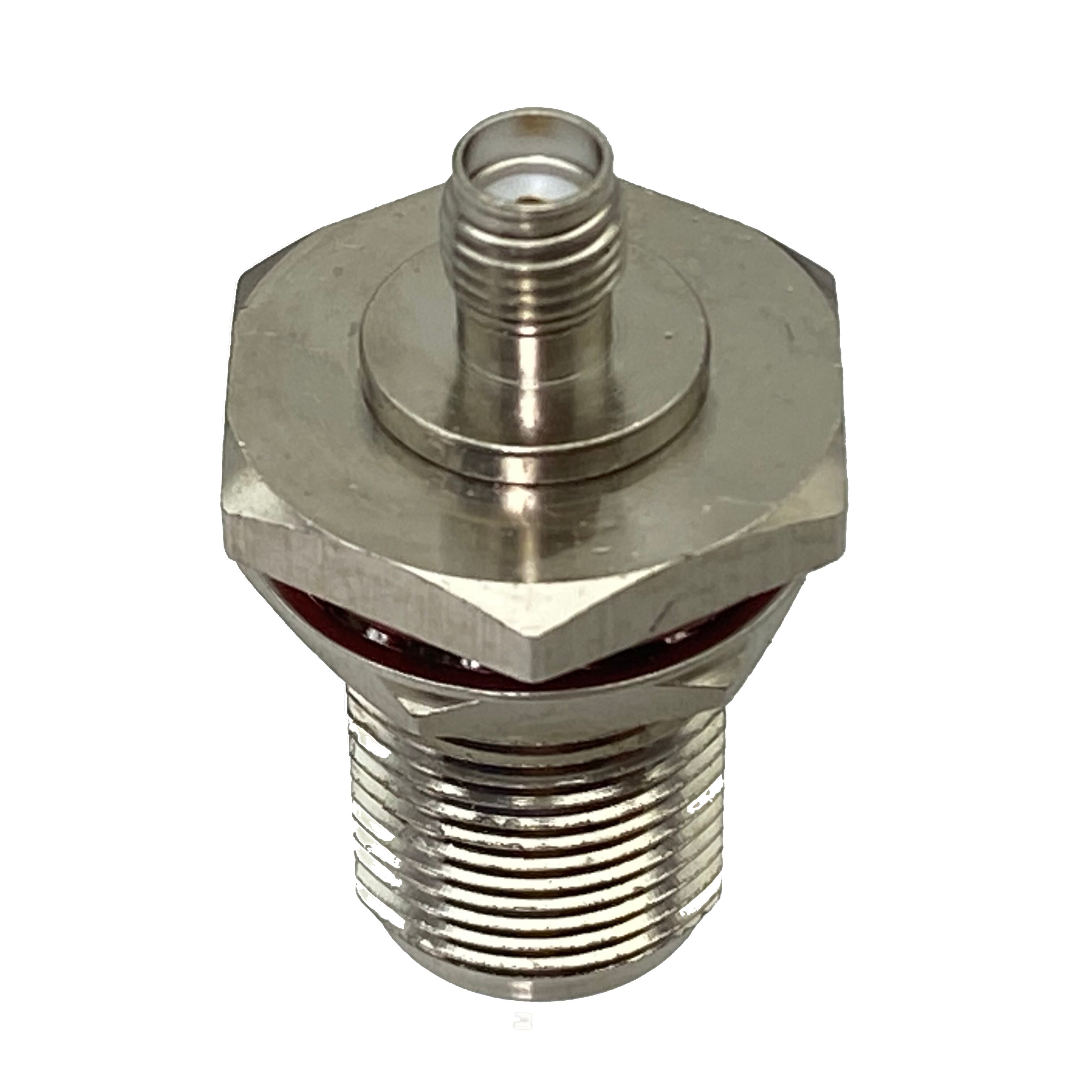 1pcs Connector Adapter N to SMA RP SMA Flange &amp; Bulkhead Male Plug &amp; Female Jack Wire Terminal RF Coaxial Converter: Type 7---1pcs