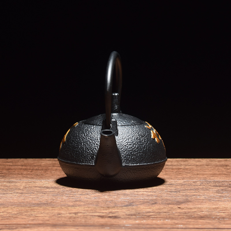 Retro støbejernskedel tekande kungfu kedel boligindretning 300ml