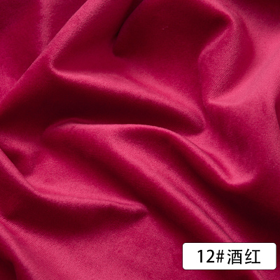 Yksivärinen samettikangas hollantilainen lyhyt pehmoinen kangas käsintehtyihin tee-se-itse-tyynysohvaverhoihin kodinsisustuskankaaseen: 12