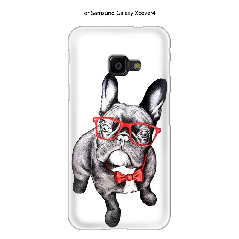 JURCHEN pokrowiec do Samsung Galaxy XCover 4 pokrowiec silikonowy G390F Cartoon śliczny 3D TPU miękki do Samsung Galaxy X pokrowiec 4 pokrowiec Xcover4