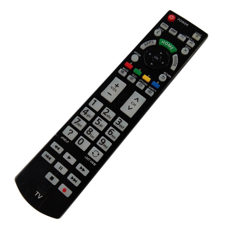 N2 qayb 000936 original fjernbetjening velegnet til panasonic tv s controller th -46 som 640a th -55 som 610a th -50 som 640z th -50 som 610k