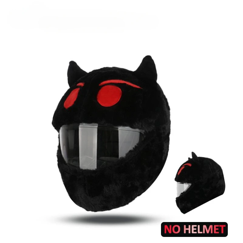Motorradhelm-Abdeckung, Motorradhelm-Abdeckung, Motorradhelm-Zubehör, geeignet für Integralhelme mit Querschnitt: Elfenbein