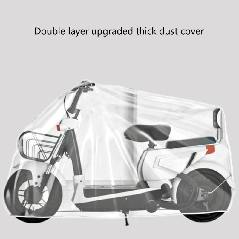 02de Universal- Motorrad Regenabdeckung sterben gesamte Saison wasserdichte Lagerung für Fahrradroller