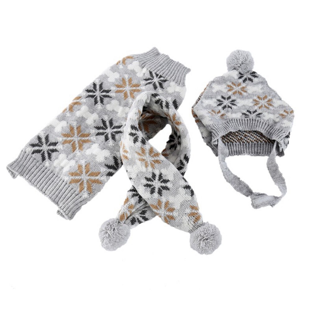 Touca para cachorro listrado, chapéu de buldog, malha, cachecol, boné para cães, inverno, cachorro, corgi, decoração diária