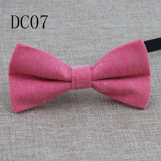 Bowtie voor Baby Jongens Verstelbare Katoen Strikjes Kinderen Jongen Banden Slanke Overhemd Accessoires Banket: 07