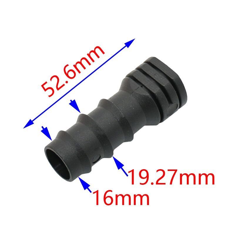 3/4 tommer haveslange prop ende 20mm slange vandtætning plastik lukning vandingsprop drypvandingsrørfittings 6 stk.: Default Title