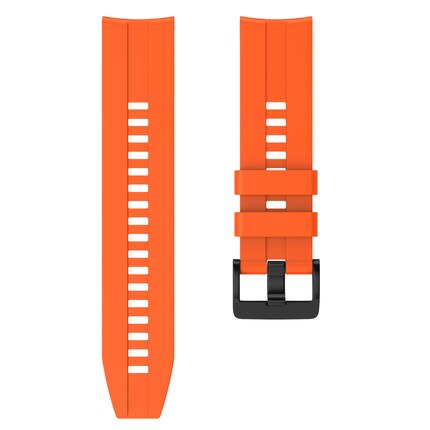 Voor huawei watch  gt 2 gt2 46mm smart watch siliconen originele sporthorlogeband armband 22mm horlogeband honor watch magic 2: Oranje