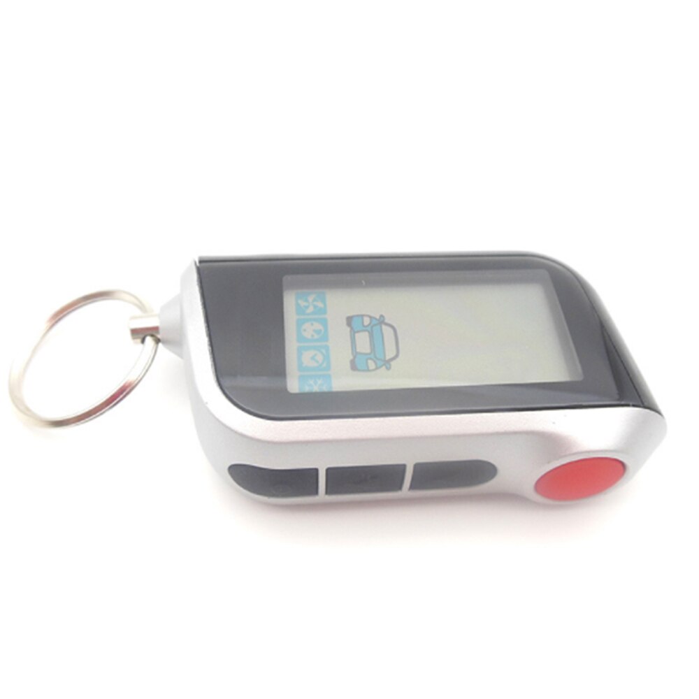 A93 Auto Vertikale LCD Fernbedienung Anti-diebstahl Auto Sicherheit System 2 Weg Alarm Keychain Regler für Russische Starline a3