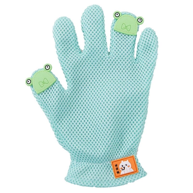 Guanto per animali domestici guanto per toelettatura per gatti spazzola per rimuovere i peli di gatto guanti pettine per cani per gatti bagno massaggio pulito spazzola per rimuovere i peli per cani gatti