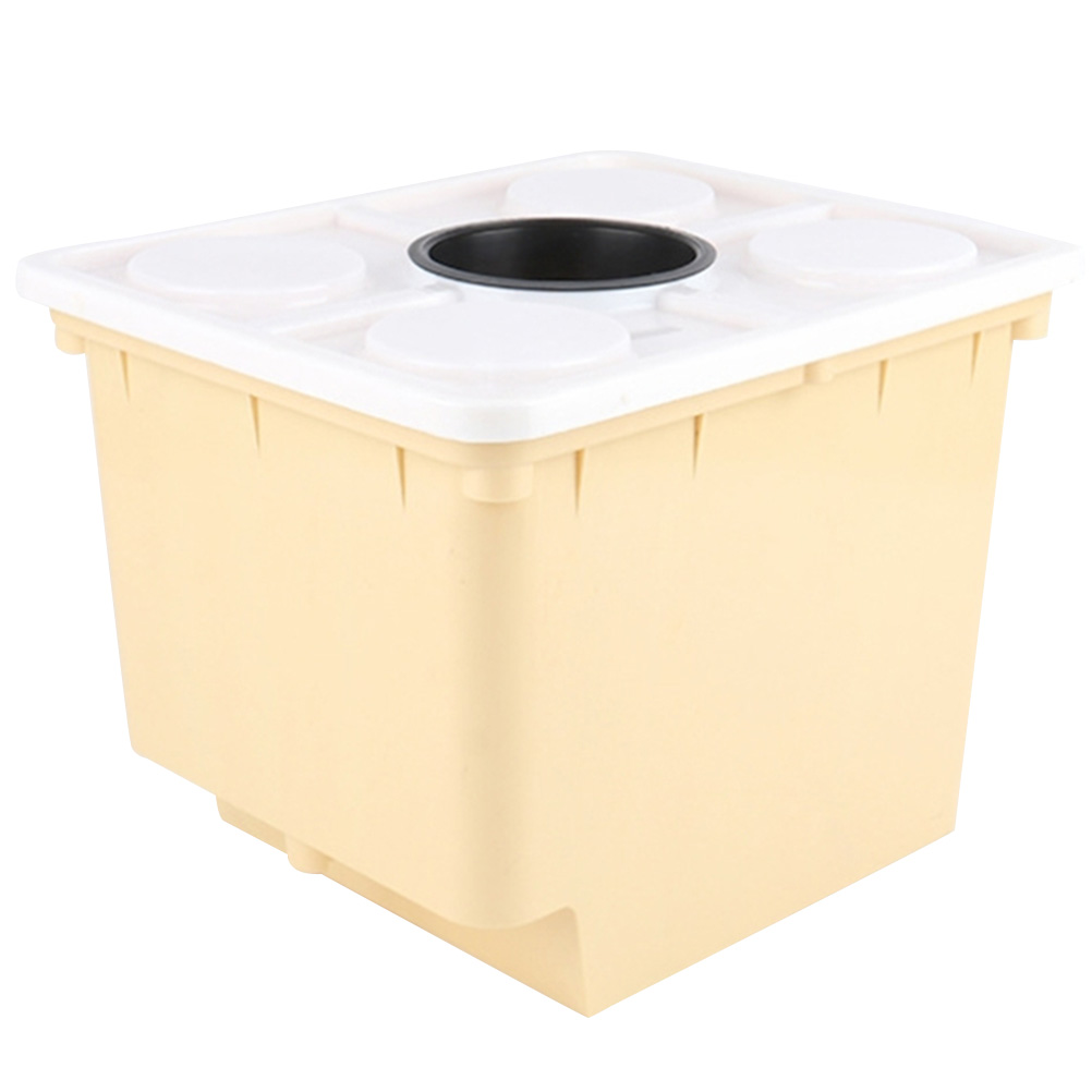 Cubo con sistema hidropónico para cultivo sin suelo, soporte para plantar verduras, cubo para vivero, fruta, cubo para invernadero, guardería