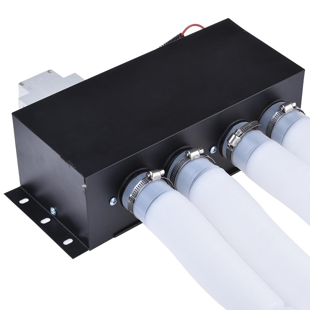 Auxiliary Heater 12V Car Heater 600W/800W Winter Auto Glass Defroster Window Heater With Four Fans For RV, Boats, Trucks