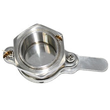 Válvula de compuerta de acero inoxidable para trabajo con miel, herramienta de apicultura, Extractor de grifo, regular el flujo de miel, herramientas de embotellado, suministros para Apicultura