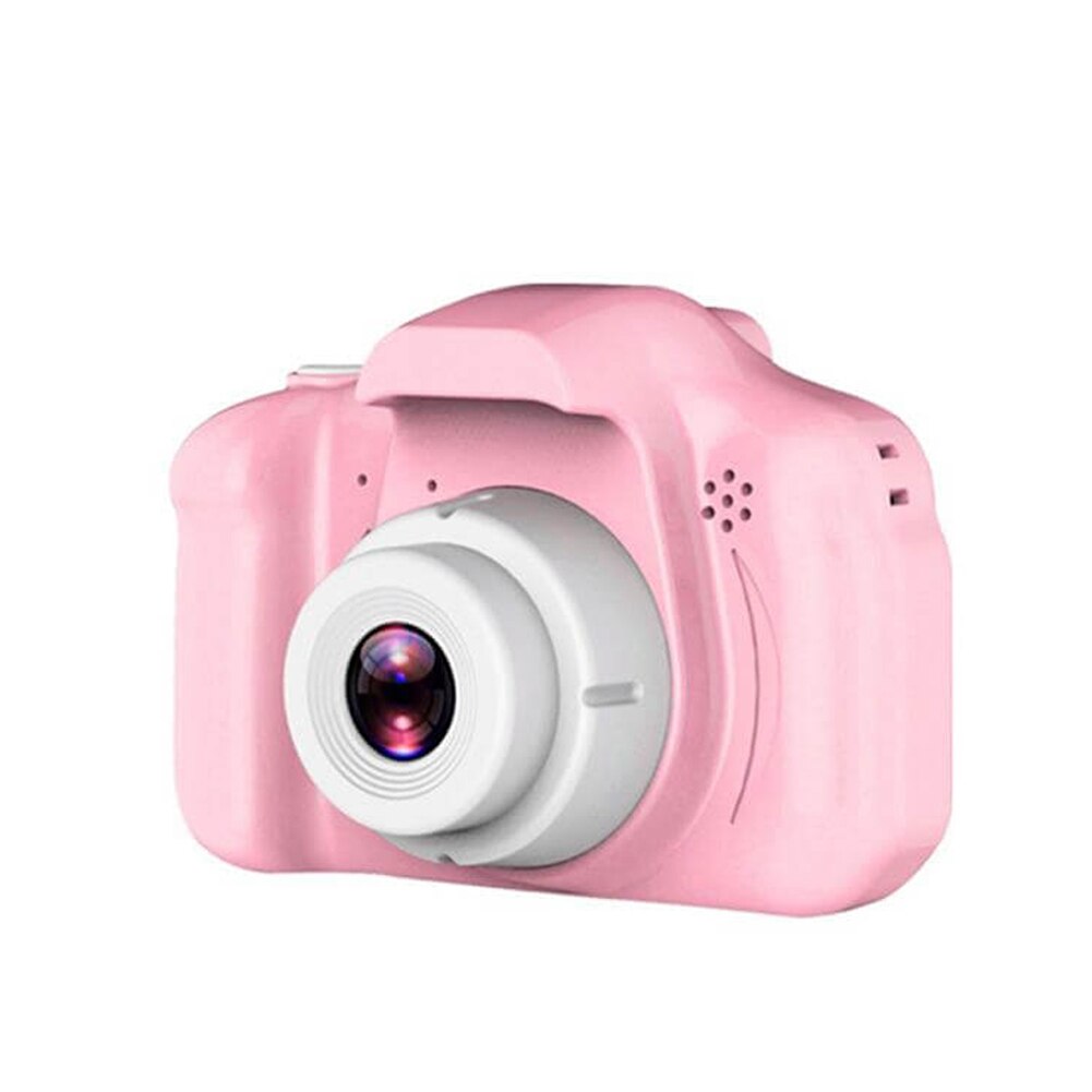 Children Digital Camera HD Photo Video Multi-function Camera Educational Toys Support Multi-languages Memory Card GK99: Pink