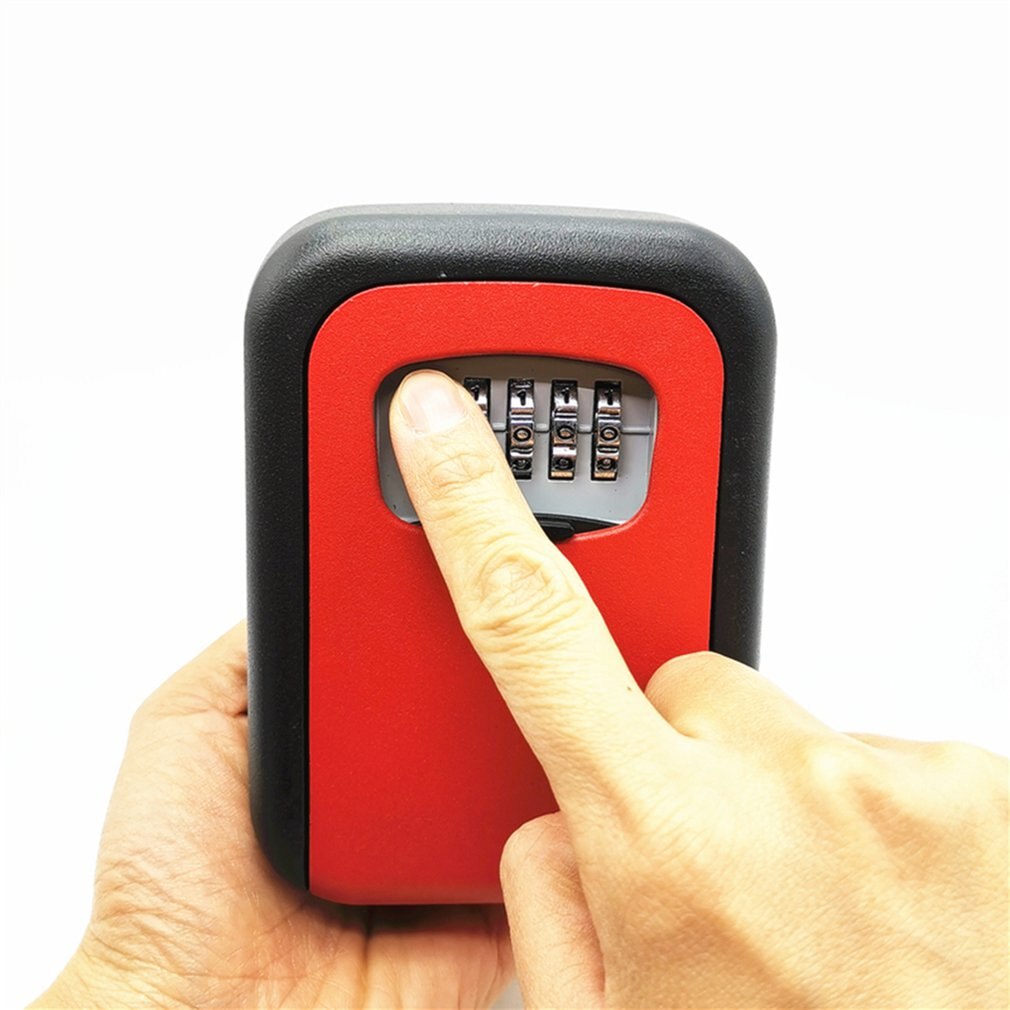 Home Password Key Box Mechanical Password Key Box Wall-Mounted Housekeeper Metal Key Box Wall-Mounted Key Box