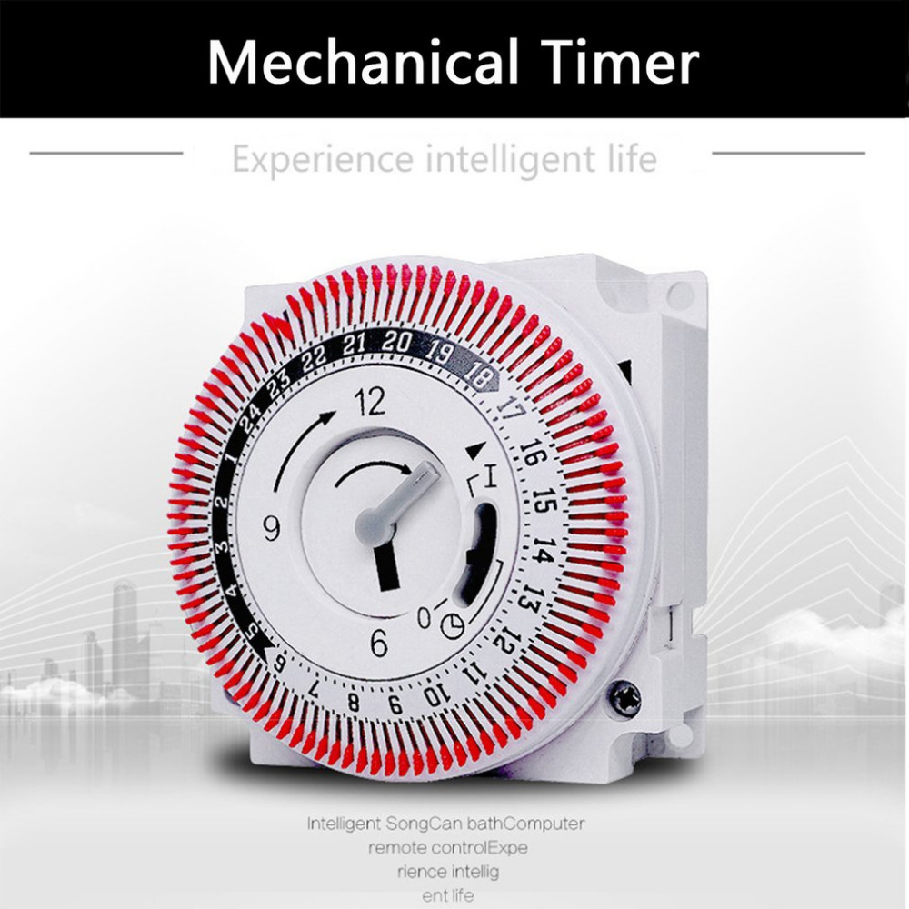 Mechanische Timer 250V Zeit Zähler Erinnerung 15min 24h Küche Countdown Energiesparende Regler Industrielle zeitliche Koordinierung Schalter