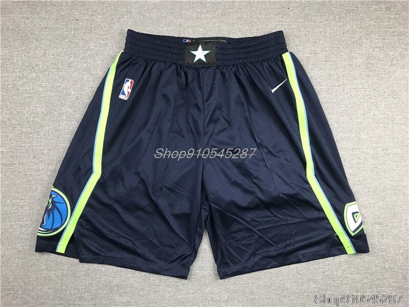 Nba Dallas Mavericks #77 Luka Dončić Mannen Basketbal Shorts #41 Dirk Nowitzki Mannen Sport Broek Mesh jogging Korte Broek