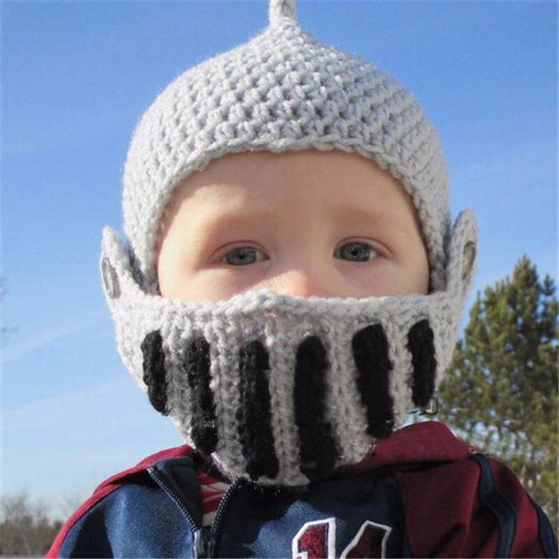 Handgemaakte Gebreide Wollen Muts Warme Mutsen Hoed Winter Cartoon Kinderen Kids Verstelbare Cap Baby Boy Kleding Accessoires