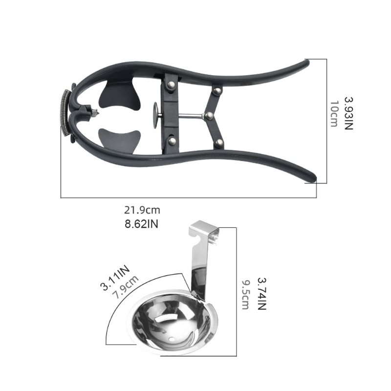 066E L Eierschaal Snijder Ei Cracker Met Eigeel Rvs Ei Opener Automatische Ei Kraken Te Rvs