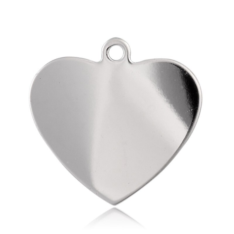 Pendentifs en acier inoxydable 304, étiquettes d'estampage rectangulaires, couleur, en acier inoxydable pendentif à breloques, 35x19.5x1mm, trou: 3mm: 33x34mm