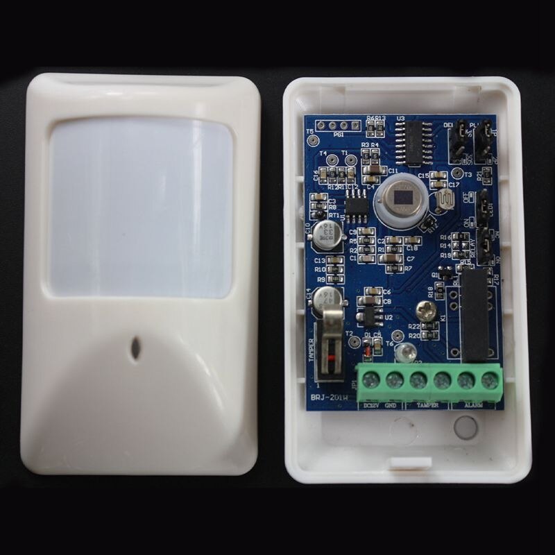 Normally Open/Normally Closed Infrared Body Sensors, Wired Infrared Detectors