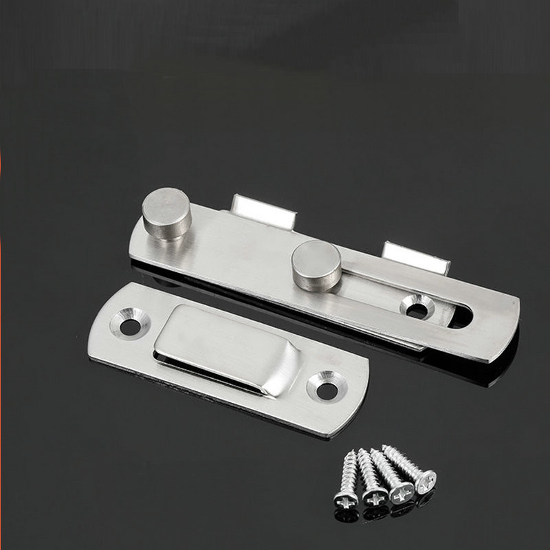 3/4 Inch Stainless Steel Home Safety Slide Lock Hardware Gate Door Bolt Latch Lock for Door Fence for Shed Door Fence