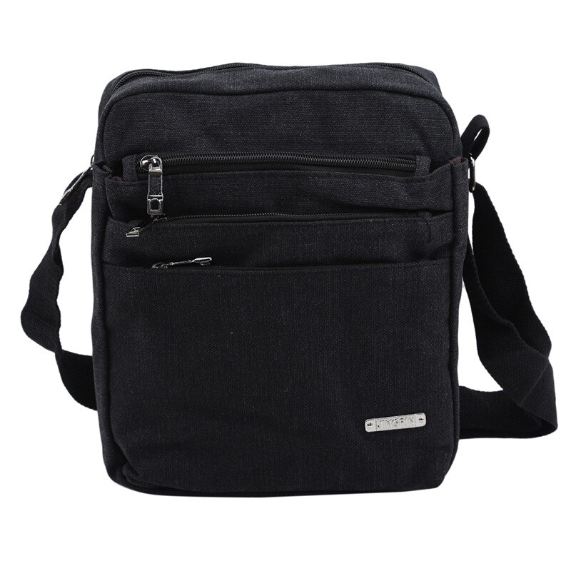 Men's Messenger Bag Crossbody Shoulder Bags Travel Bag Man Purse Small Sling Pack for Work Business: black 2