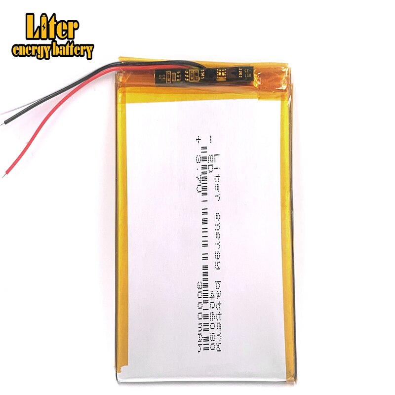 3wire 406080 3.7V 3000mah Lithium polymer Battery with Protection Board For VX787 VX530 VX540T VX585