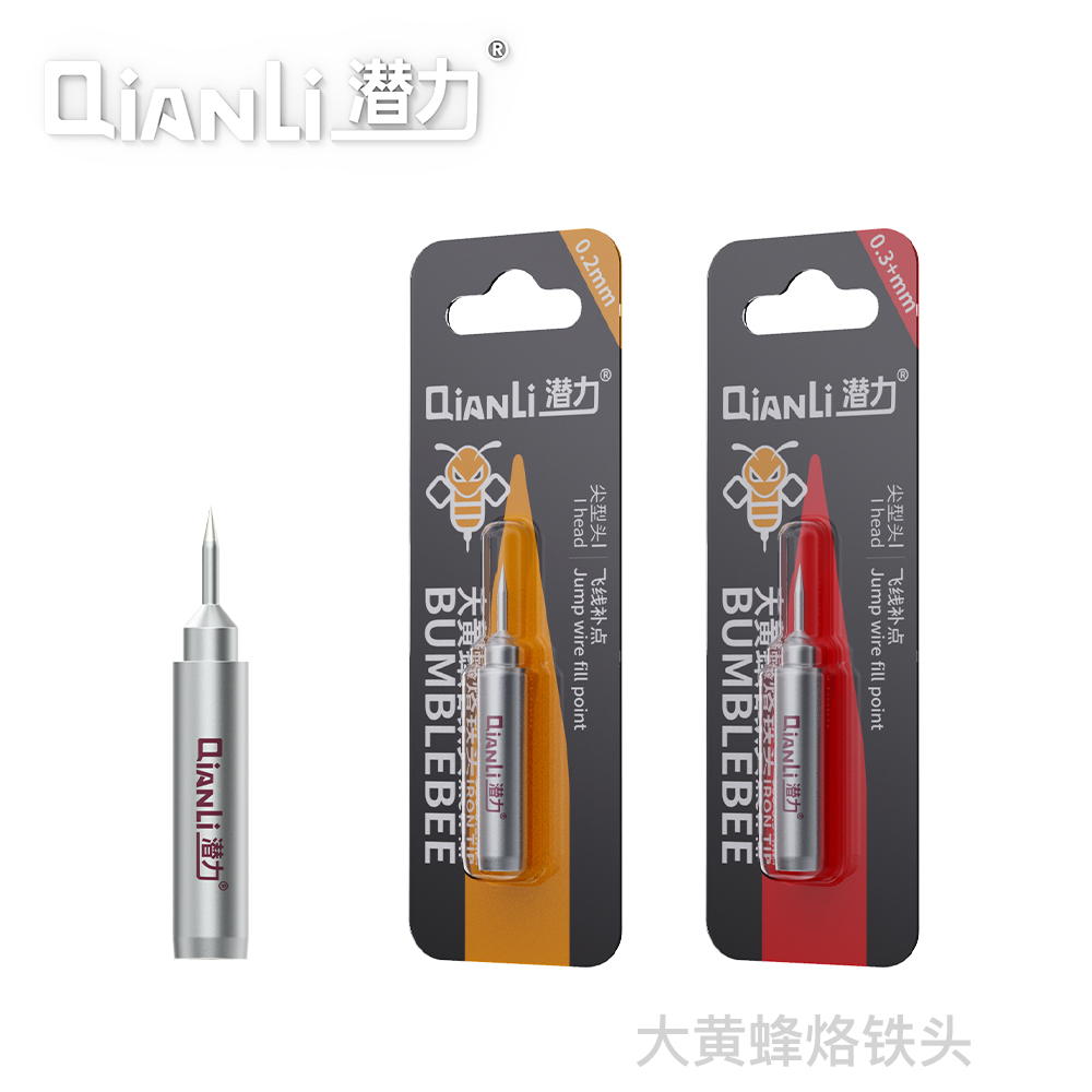 Qianli herramientas BUMBLEBEE 936 puntas de soldador universales 900M-I/J/K puntas de soldadura duraderas sin plomo para retrabajo de soldadura BGA