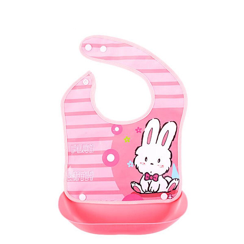 1Pc Leuke Baby Sjaal Pasgeboren Baby Slabbetjes Waterdichte Baby Schorten Bib Baby Speeksel Handdoeken Leuke Baby Cartoon Bib Plastic eva Bib: A