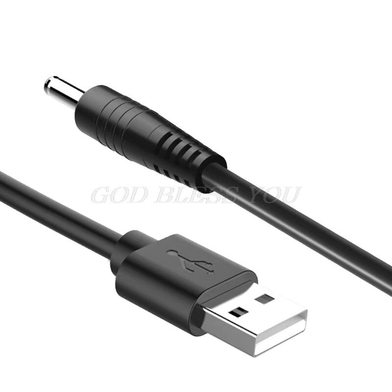 Usb til  dc 3.5v opladningskabel udskiftning af foreo luna / luna 2/ mini / mini 2/ go / luxe ansigtsrens usb opladerledning 100cm