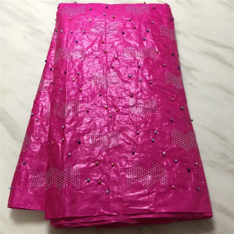 Bazin riche getzner guinea brocade fabric Bazin rich with beads and stones african fabrics for party dress