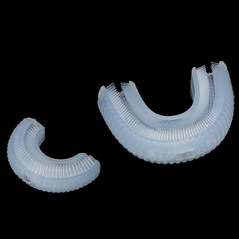 Electric Toothbrush Head Sonic Clean Replacement Toothbrush Heads Silicone Brush Teeth Heads 360 Degree U Type Automatic